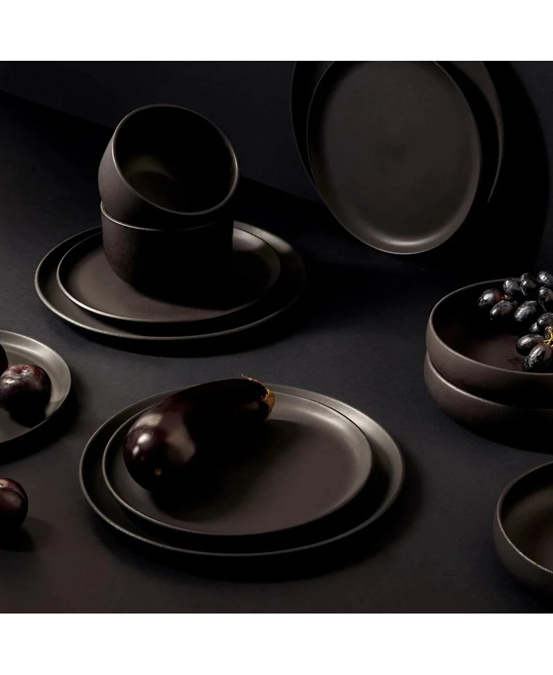 Gharyan Stoneware, Tunisian Pasta Bowl - Set of 4