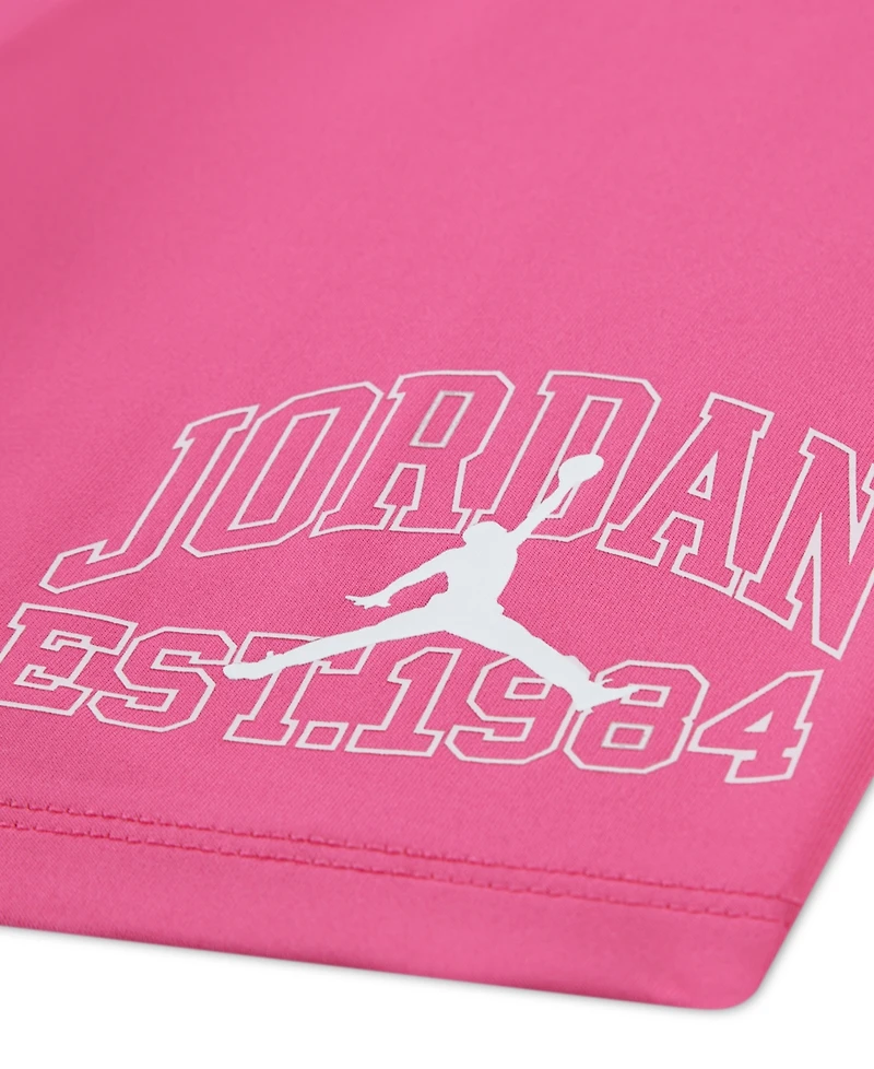Jordan Boys' 4-6X Boxy Top and Bike Shorts, 2-Piece Set
