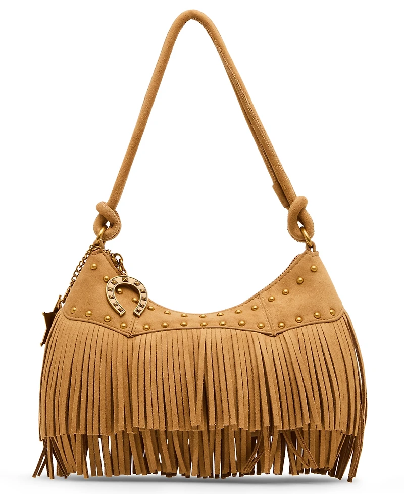 Betsey Johnson Small Fringe Benefits Shoulder Handbag