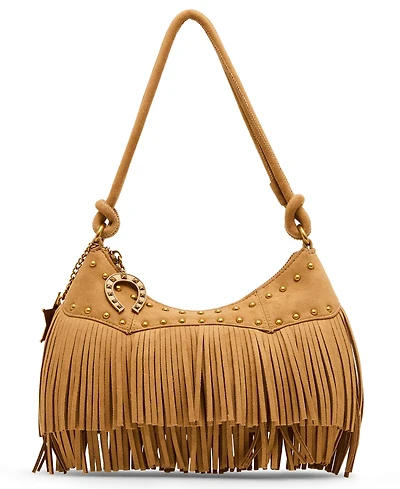 Betsey Johnson Small Fringe Benefits Shoulder Handbag