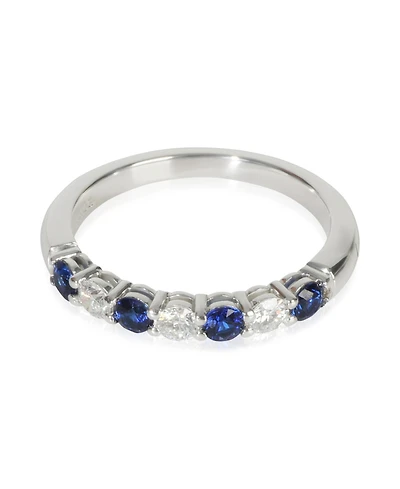 Pre-Owned Tiffany & Co Platinum Diamond Tiffany Together Band