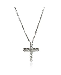 Pre-Owned Tiffany & Co Platinum Diamond Cross Pendant