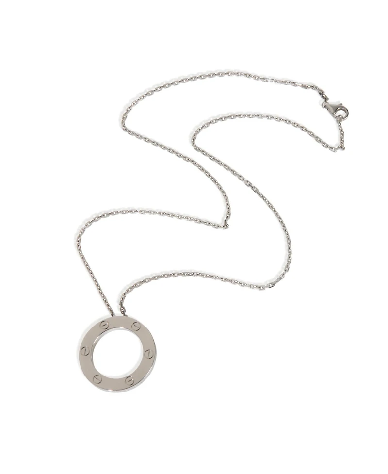 Pre-Owned Cartier White Gold Love Necklace