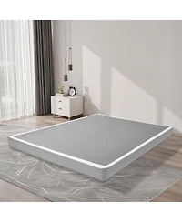 Gouun Low Profile Box Spring Foundation with Steel Frame and Cover