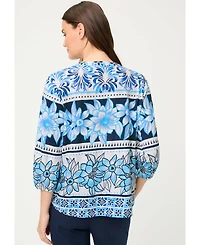 Olsen Women's Floral Panneaux T-Shirt