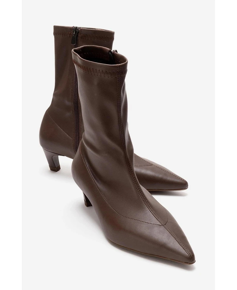 Prologue Shoes Women's Alora Kitten Heel Boot