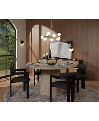 360 Lighting Kelowna 25" High Modern Desk Lamp Usb Port Ac Power Outlet Antique Brass Finish Metal