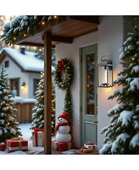 Flynama Outdoor Porch Wall Light, Exterior Wall Mount Sconce, Modern Lantern Style, Waterproof and Rust-Resistant