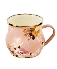 MacKenzie-Childs Wild Rose Mauve 16 oz. Mug