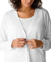 Eileen Fisher Women's V-Neck Long-Sleeve Cardigan Sweater