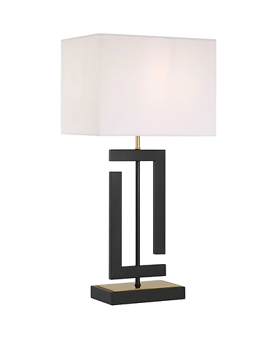 360 Lighting Pellana 26 1/4" High Brass Usb Table Lamp