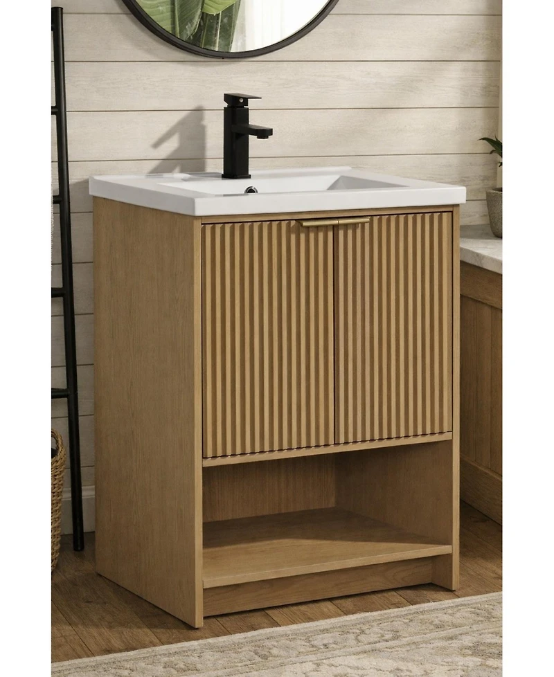 Ari Bath Diego 24" Bathroom Vanity Oak