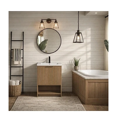 Ari Bath Diego 24" Bathroom Vanity Oak