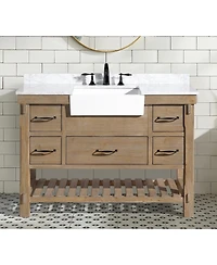 Ari Bath Marina 48" Bathroom Vanity Weathered Fir