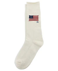 Polo Ralph Lauren Men's bold knit American Flag Sock