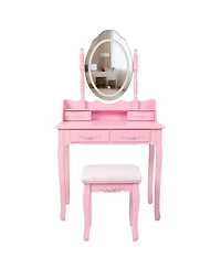 Rainsken Princess Vanity Desk Set