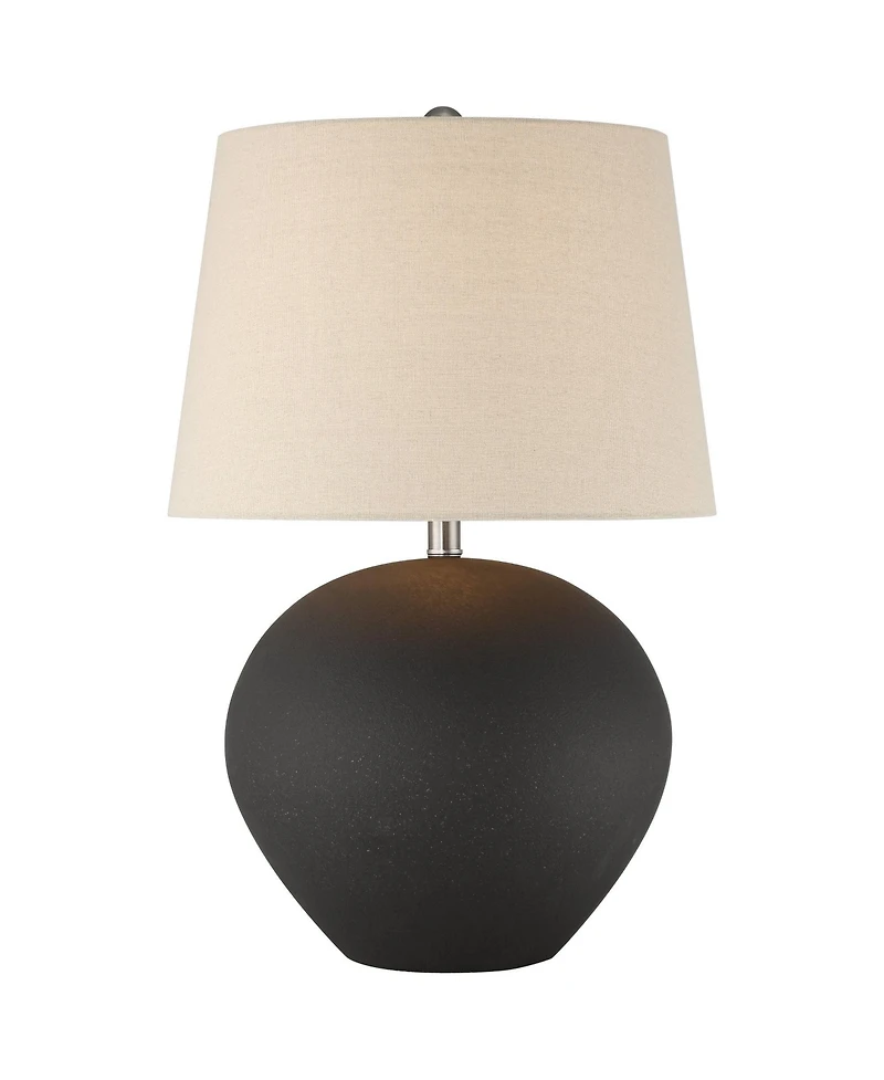 360 Lighting Paulo 24 1/2" High Pot Farmhouse Southwestern 3-Way Table Lamp Matte Ceramic Single Living Room Bedroom