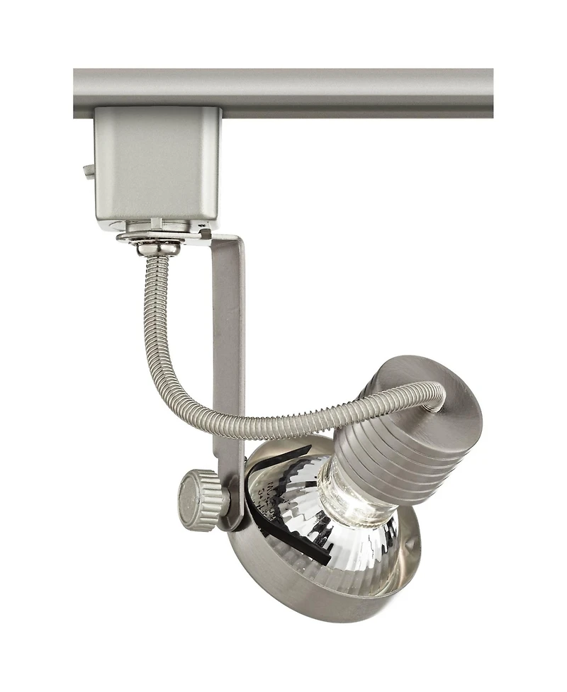 Pro Track Halogen Track Head in Brushed Nickel for Lightolier Systems