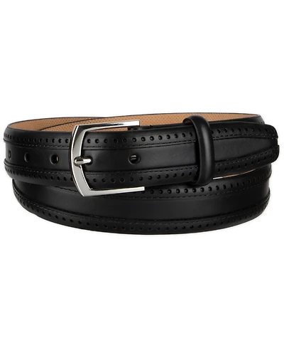 Cole Haan Men's Dawson Brogue Leather Dress Belt