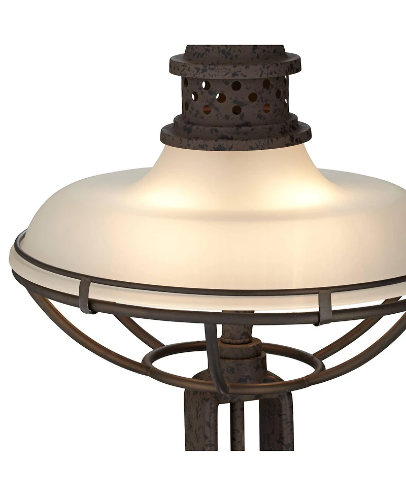 Franklin Iron Works Western Table Lamp with Usb Charging Port 26.5"