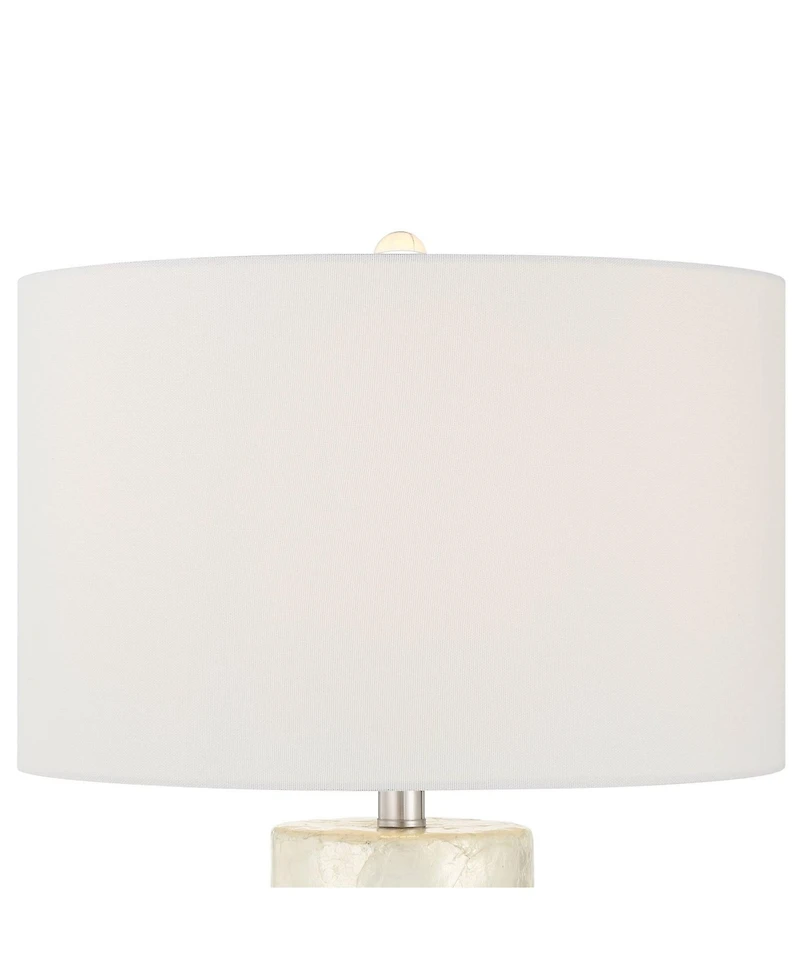 360 Lighting Marcus High Textured Cylinder 3-Way Table Lamp