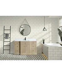 Ari Bath Redondo 55" Bathroom Vanity Ash Oak