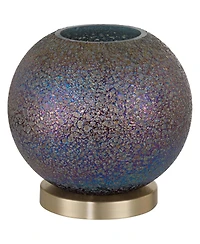 360 Lighting Pia 7 1/2" High Mosaic Glass Globe Accent Lamp