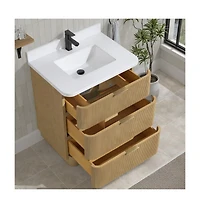 Ari Bath Calamigo 30" Bathroom Vanity Oak