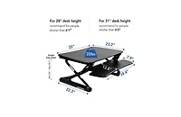 FlexiSpot Classic Series Sit-Standing Desk Converter