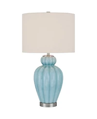 360 Lighting Leros 27 1/2" High Glass Gourd Table Lamp with Dimmer