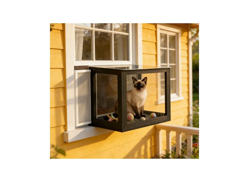Zeus & Ruta Large Outdoor Cat Enclosure for Backyard Patio Playpen