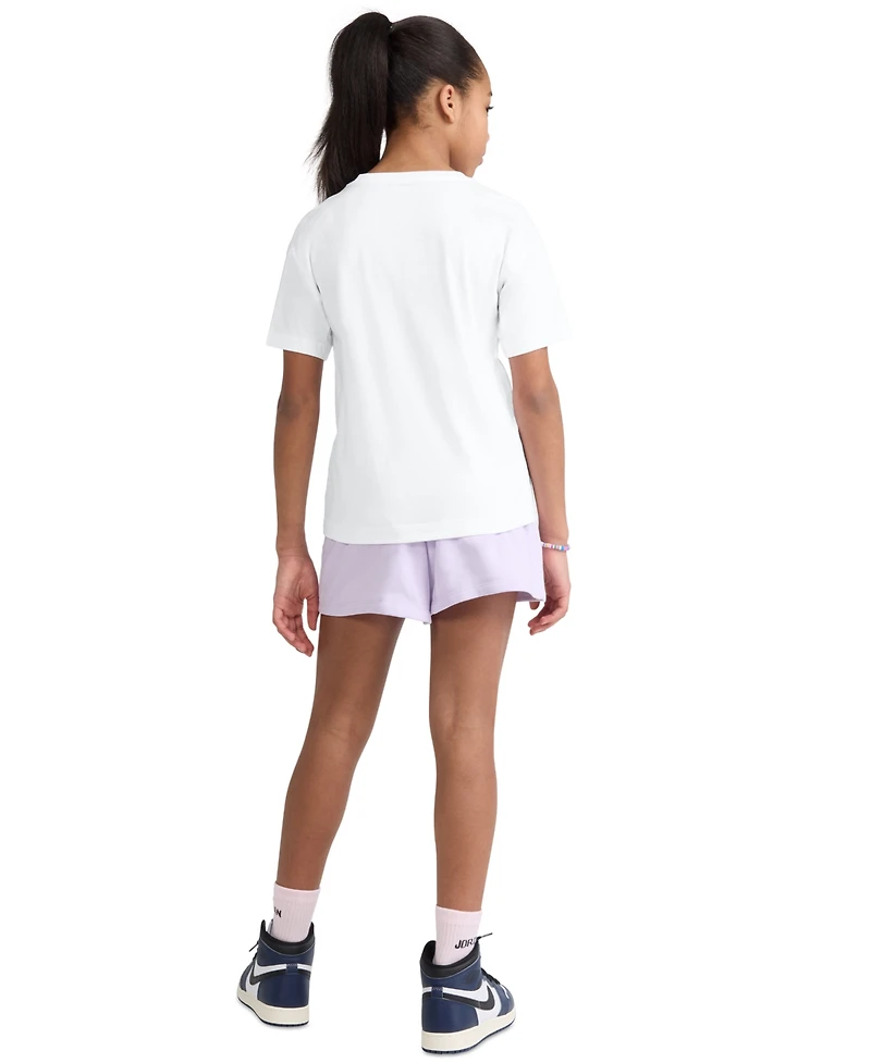 Jordan Girls' 7-16 Heart Sketch T-Shirt