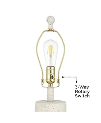 360 Lighting Jaime 27.5 Tall Modern Coastal 3-Way Table Lamps Set of 2