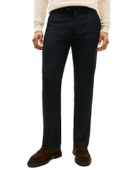 Tommy Hilfiger Men's Tonal Check Design Straight Leg Chinos Pants