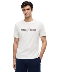 Tommy Hilfiger Men's Summer Chest Graphic Regular-Fit T-Shirt