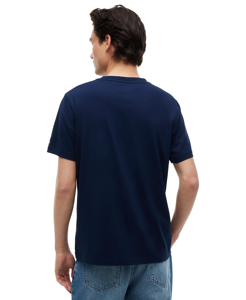 Tommy Hilfiger Men's Summer Floral Graphic Pocket T-Shirt