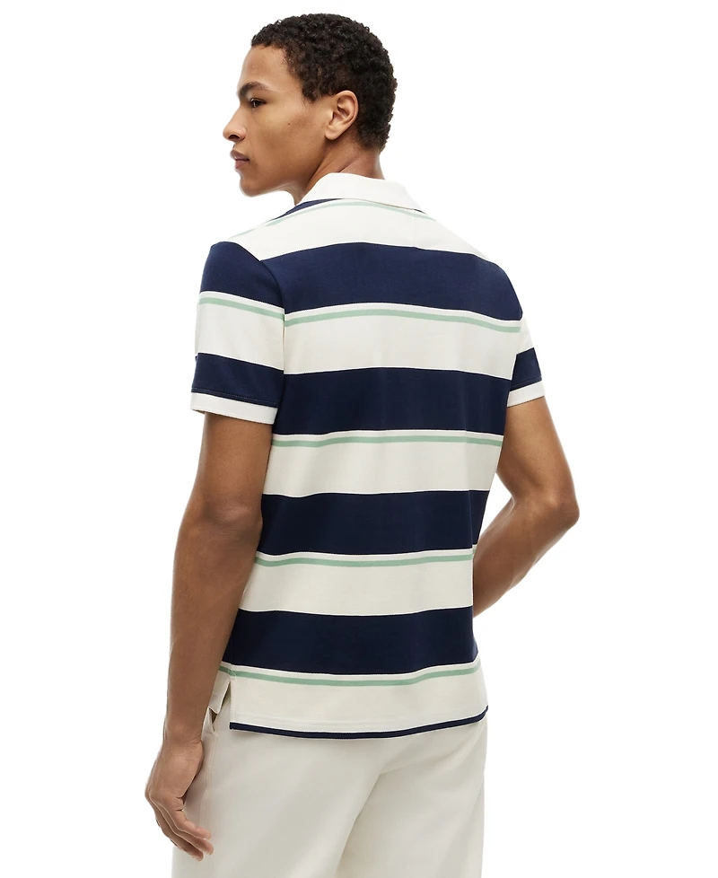 Tommy Hilfiger Men's Stripe Polo Shirt