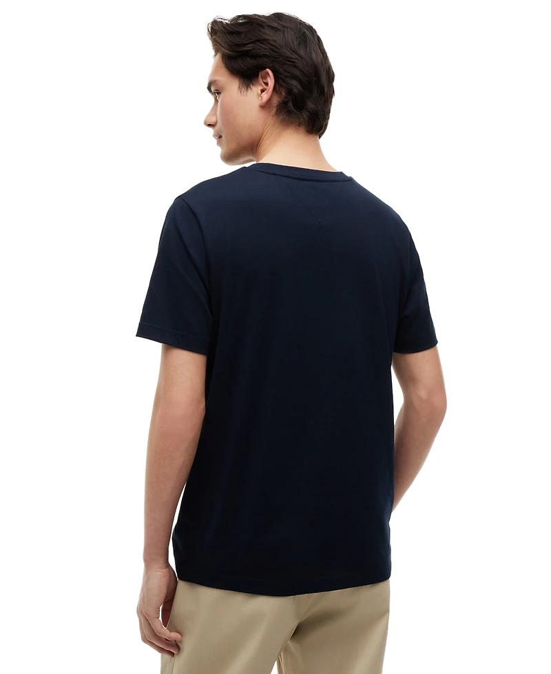 Tommy Hilfiger Men's Script Flag Regular-Fit T-Shirt