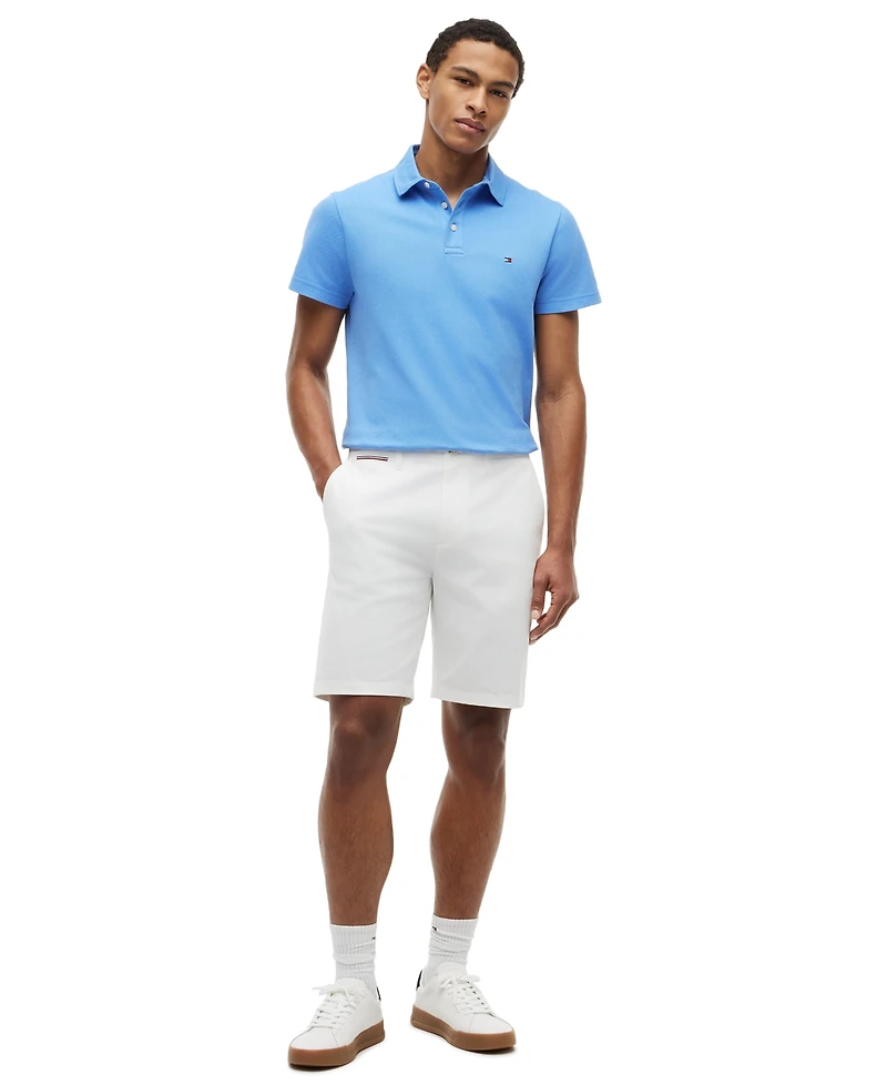 Tommy Hilfiger Men's Mesh Regular-Fit Polo Shirt