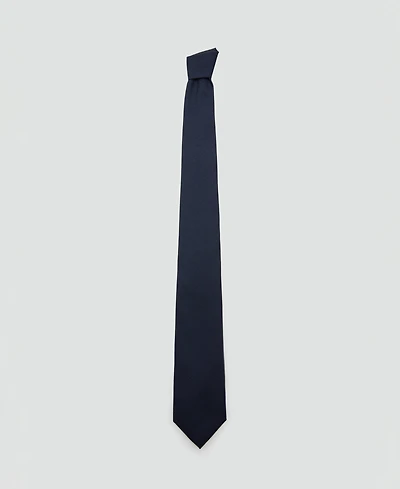 Mango Men's Solid Wool Blend Necktie