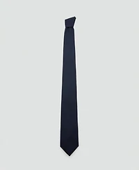 Mango Men's Solid Wool Blend Necktie