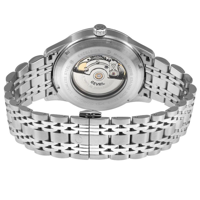 Gevril Men's Excelsior Swiss Automatic Bracelet Watch
