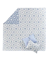 Greenland Home Fashions Laguna Reversible 3-Pc. Coverlet Set, Full/Queen