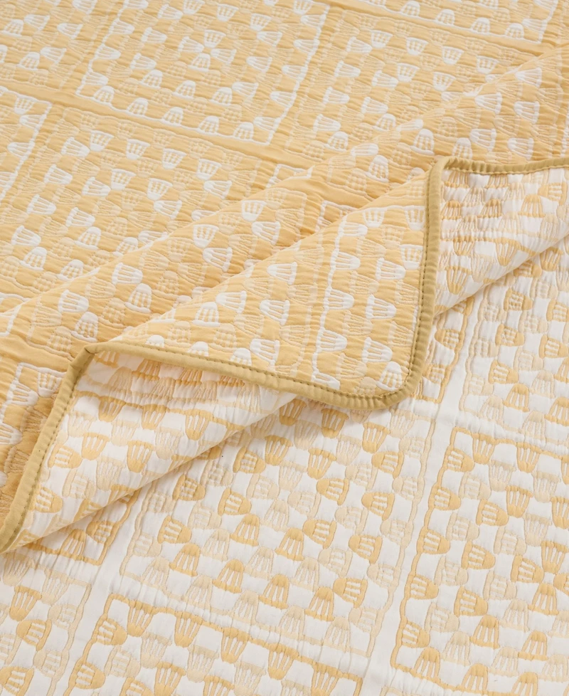 Greenland Home Fashions Granny Squares Reversible 2-Pc. Coverlet Set, Twin/Twin Xl