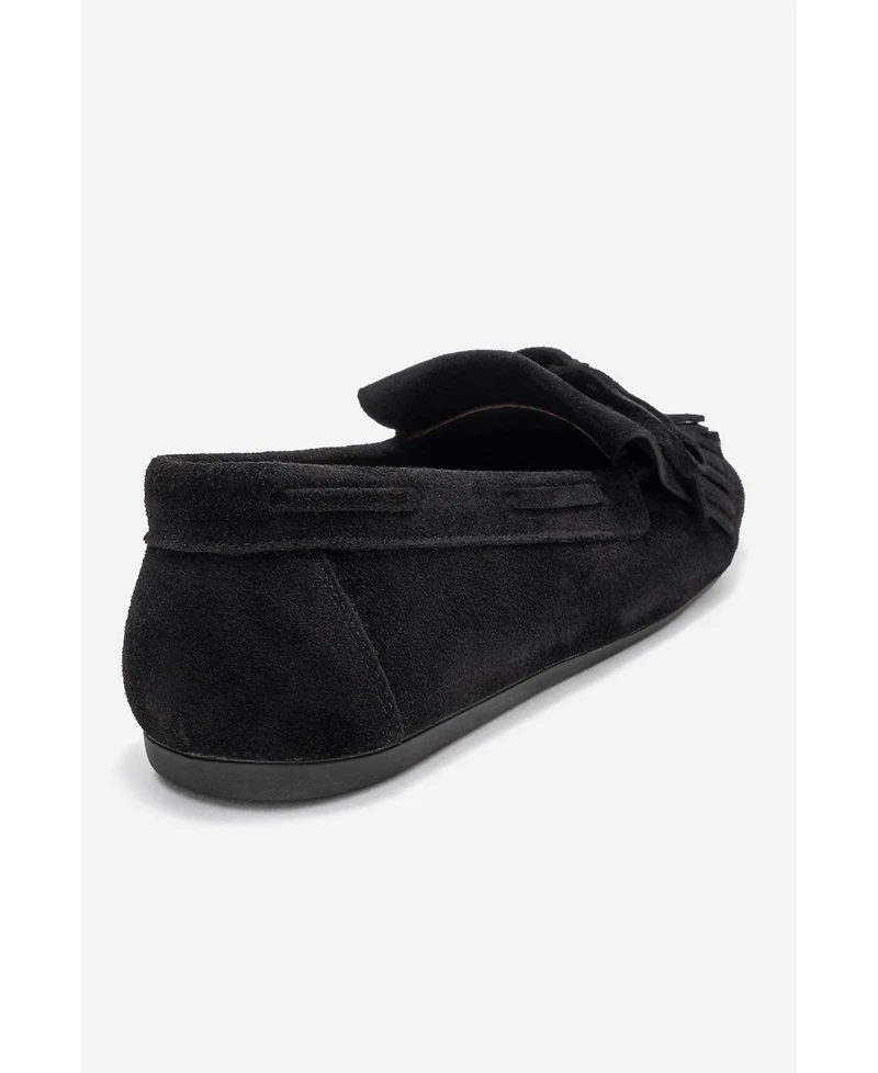 Forever and Always Shoes Axeli Leather Tassel Loafer (Women)