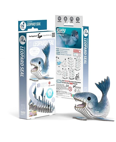 Eugy Leopard Seal 3D Puzzle
