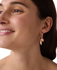 kate spade new york Cubic Zirconia Golden Bloom Drop Earrings