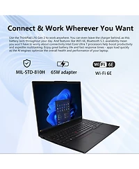 Lenovo ThinkPad L16 16" Traditional Laptop Intel Core Ultra 7 64GB Ram Intel Graphics 1TB Ssd Storage Windows 11 Pro 60Hz