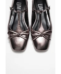 Prologue Shoes Women's Lorena T Strap Ballet Flat