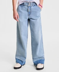 Levi's Girls' 7-16 Braided High Rise Baggy Jeans